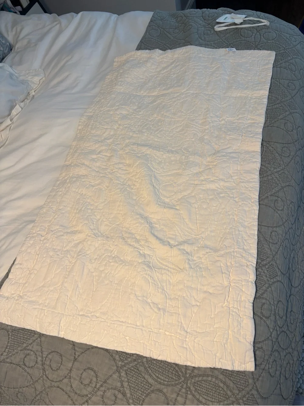 Pottery Barn Valerie Matelassé Sham in Cream